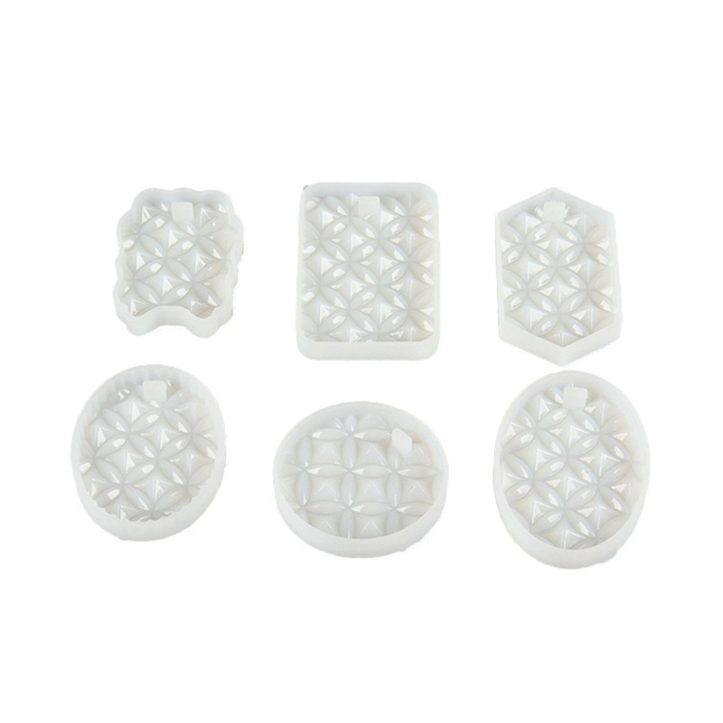 Sa Khuôn Nhựa Epoxy Hình Cỏ Bốn Lá Dùng Làm Mặt Dây Chuyền Diy