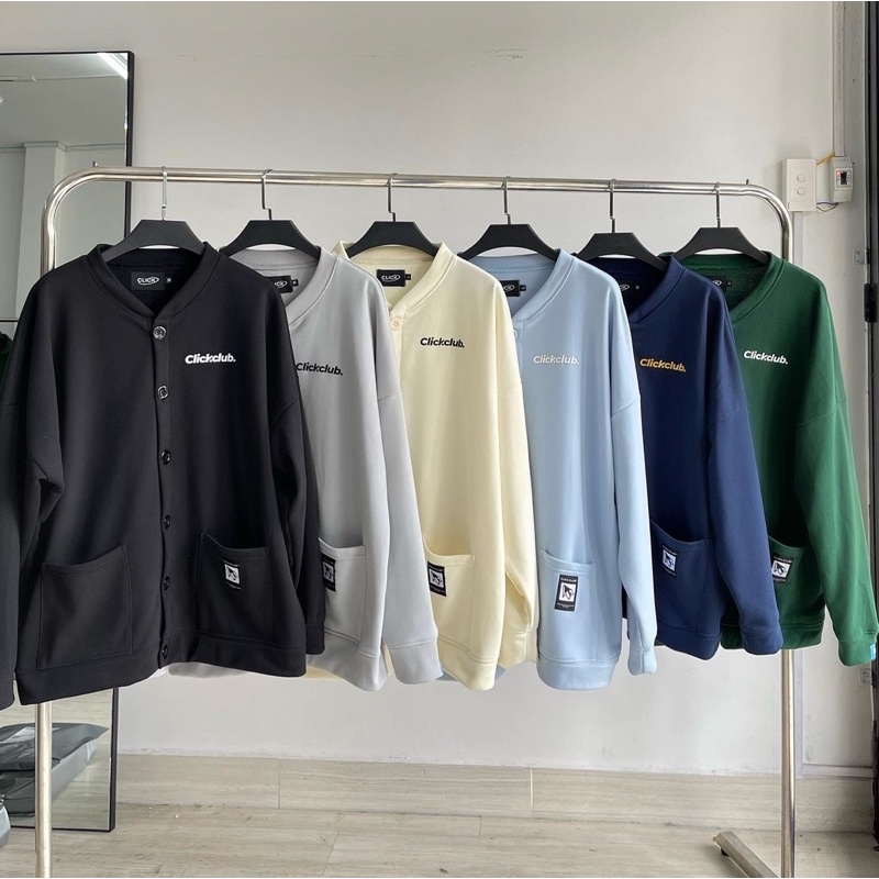 áo khoác cardigan Click