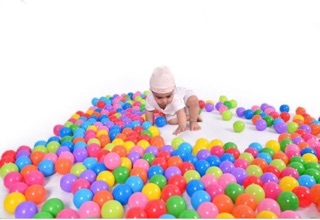 TÚI 50 BÓNG NHỰA CHO BÉ
