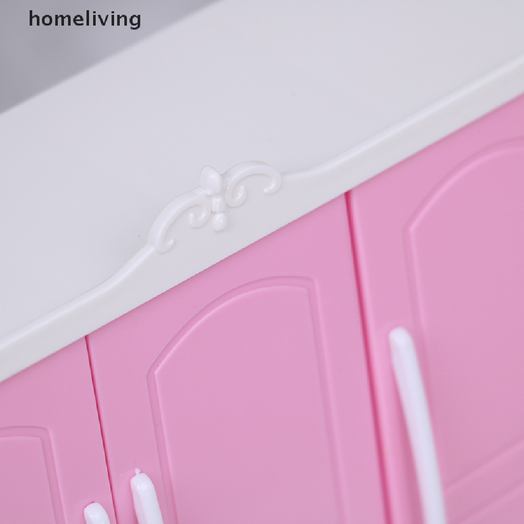 Tủ Quần Áo Búp Bê Màu Hồng Xinh Xắn