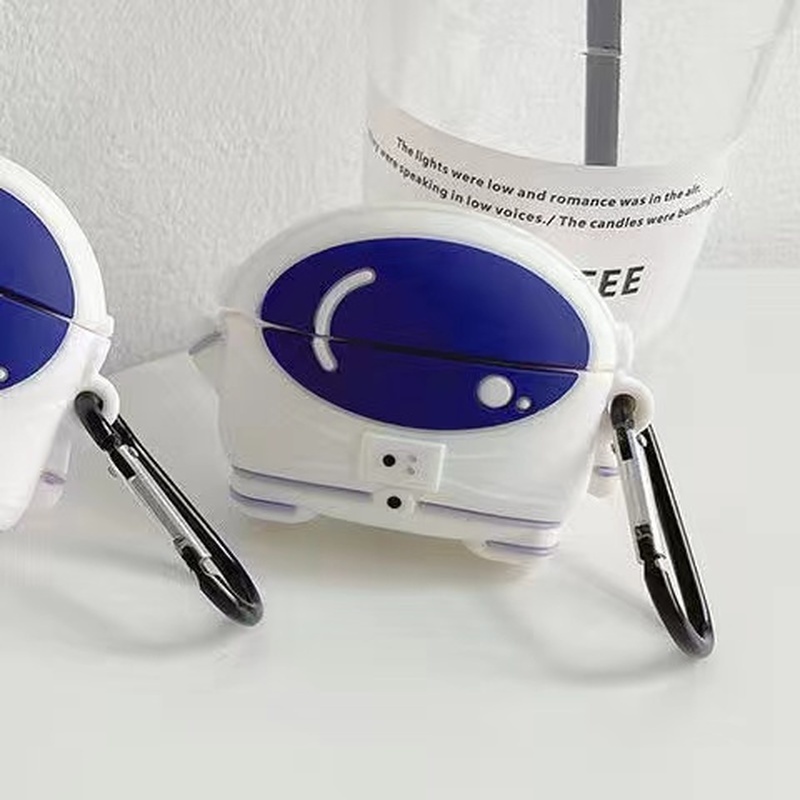 Vỏ Bảo Vệ Hộp Sạc Tai Nghe baseus w3 Mềm Hiệu Quả Hình Chú Cún Hoạt Họa Hiệu Quả Số 1