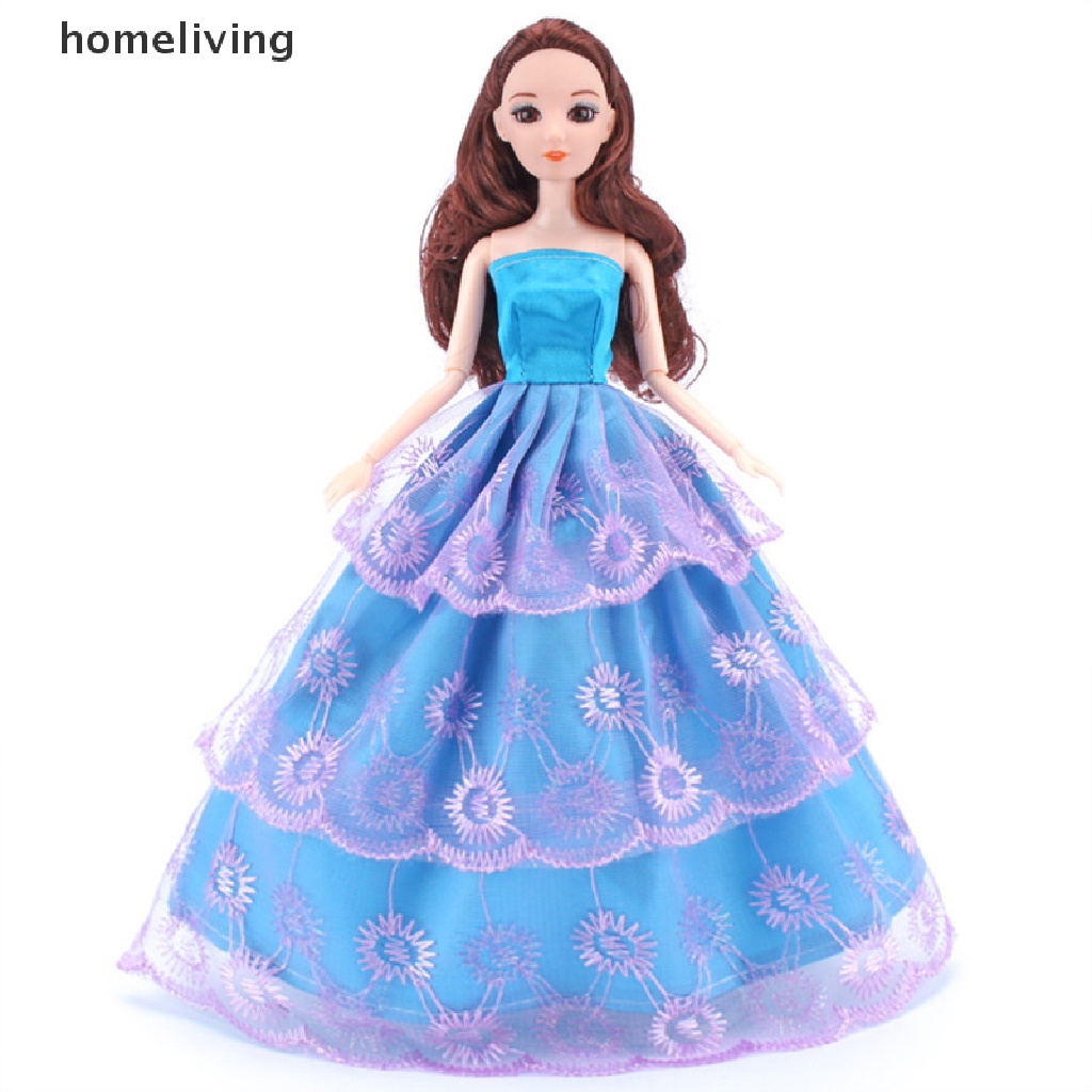 Set 5 Đầm Công Chúa Đồ Chơi Cho Búp Bê Barbie 29CM