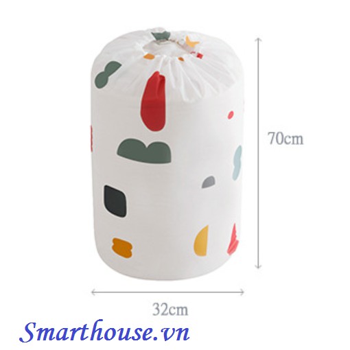 Túi đựng chăn ga gối quần áo đa năng chống ẩm có dây rút siêu tiện lợi