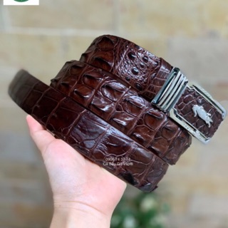 Thắt Lưng Da Cá Sấu Bản Rộng 3,5cm Loại 1