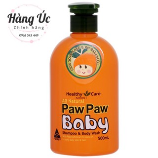 Sữa Tắm Gội Cho Bé Paw Paw Healthy Care 🍀Freeship🍀Giảm 5K Khi Nhập[HANGUC2] - Paw Paw Baby Shampo & Wash