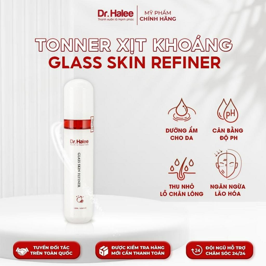 Nước Hoa Hồng Toner Cấp Ẩm Dưỡng Da Dạng Xịt 120ml