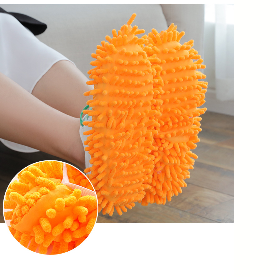 Miếng lau gắn giày/cây lau nhà tiện lợi sáng tạo