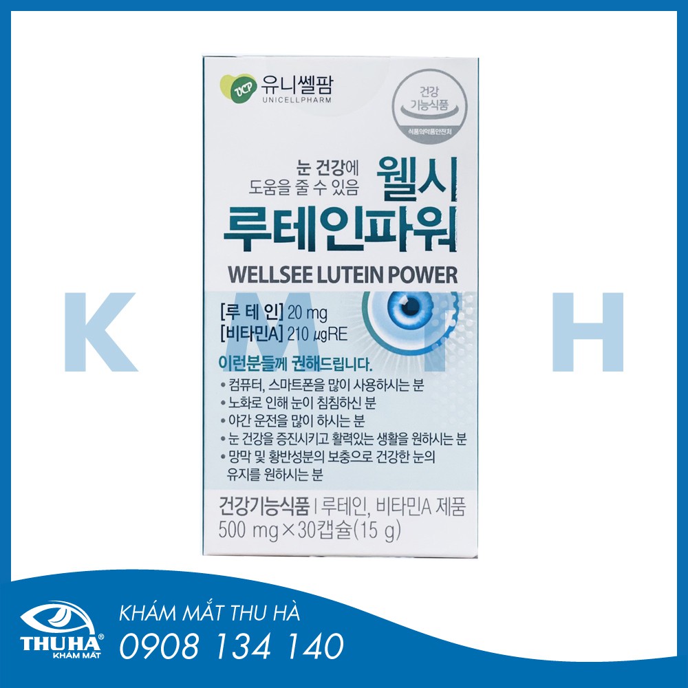 Viên bổ mắt WELLSEE LUTEIN POWER [Hàn Quốc] - Chính hãng