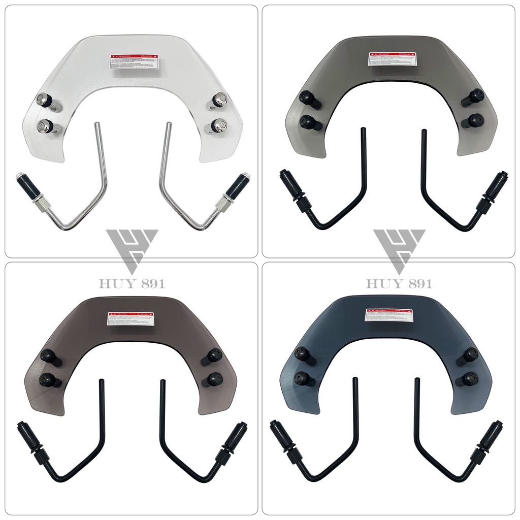 Kính chắn gió thấp dành cho Vespa Sprint, Notte