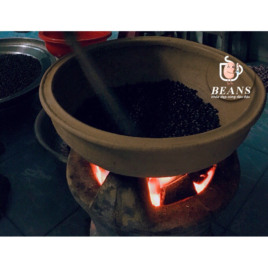 Trà gạo lứt, đậu đen xanh lòng hạt nhỏ, đậu đỏ rang organic BEANS