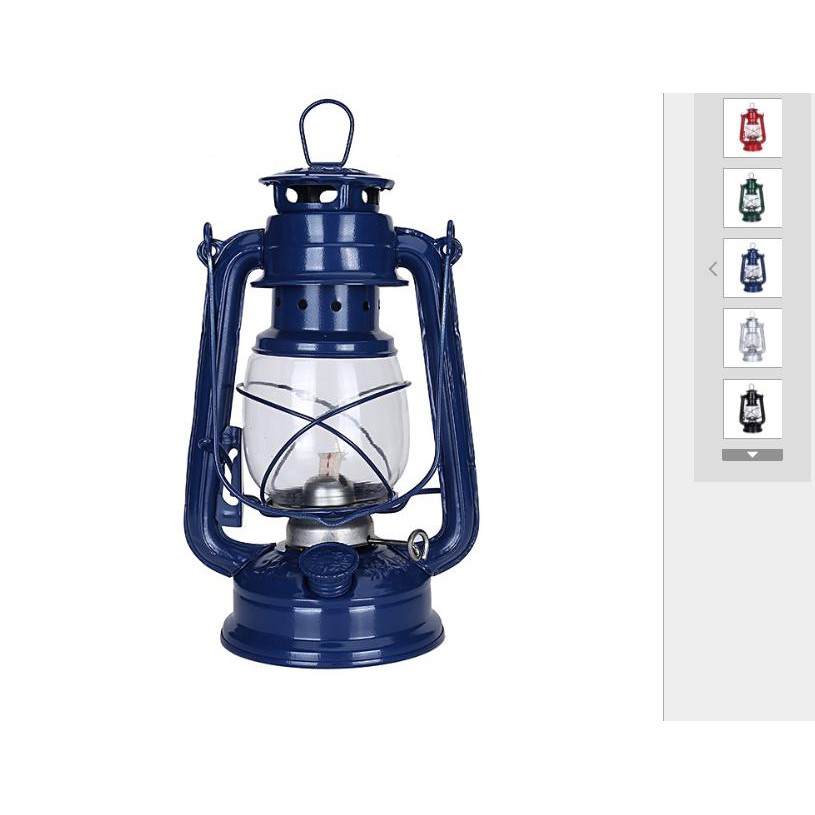 combo 10 đèn bão, đèn dầu giả cổ kích thước 24.5cm chọn màu