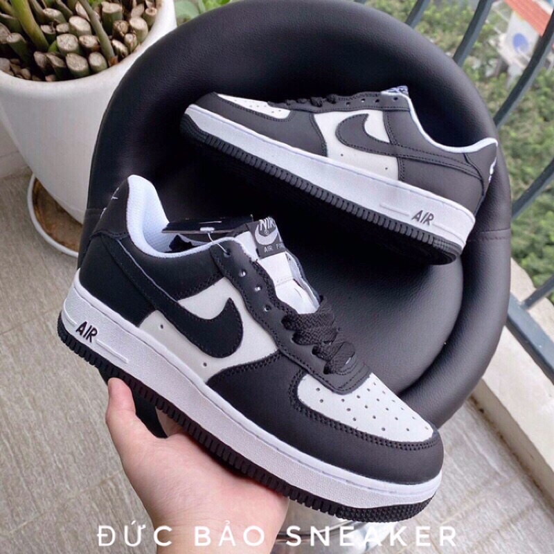 Giày thể thao buộc dây , Nike panda 11   , giày Nike af1 đen trăng cao cấp kèm hộp