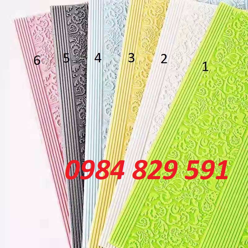 Siêu Rẻ_Xốp Dán Tường 3D Họa Tiết Cổ Điển