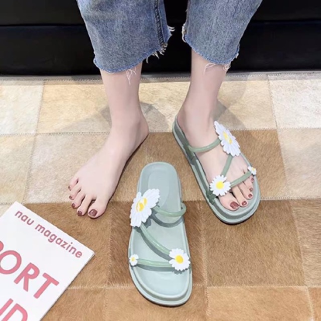 Dép quai hoa nở siẻu xinh | BigBuy360 - bigbuy360.vn