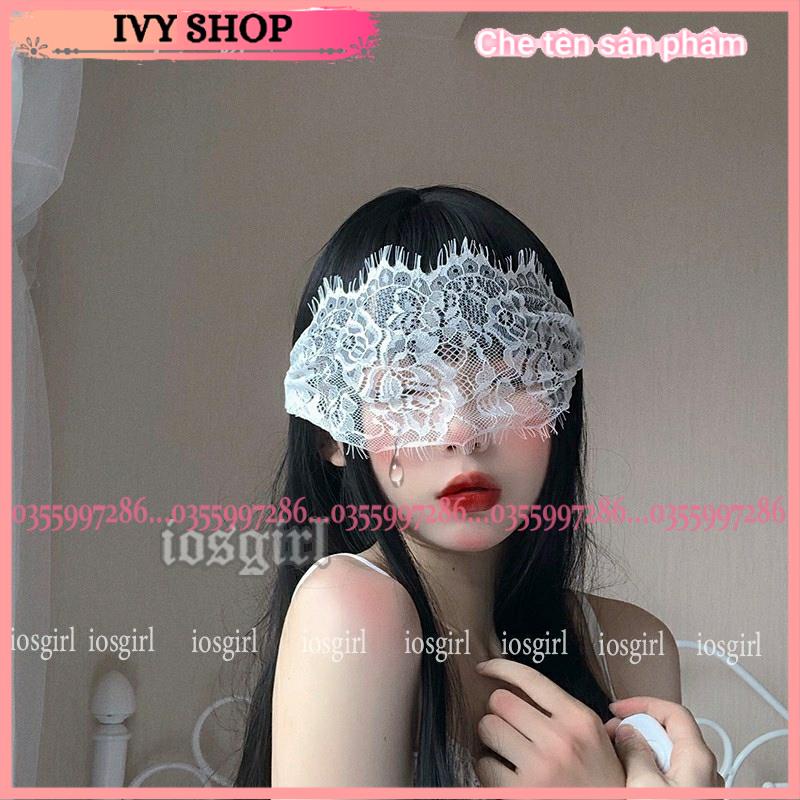 Bịt mắt ren - E001  - phụ kiện đồ ngủ cosplay
