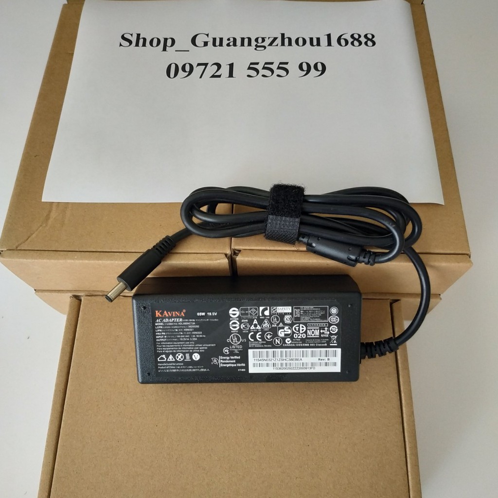 Adapter Sạc Laptop Dell 19.5V - 3.34A - 65W Chân Kim Nhỏ Loại Tốt dùng cho Dell 5568 3558 3458 3567 3568 7347 7348