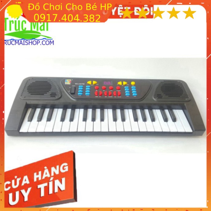 [SIÊU SALE] Đàn Piano Electronic Keyboard 61 Phím Kèm Mic Cho Bé ✅  Đồ Chơi Trẻ Em HP