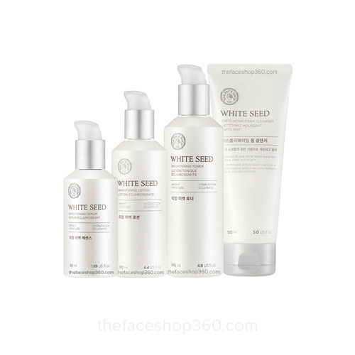Bộ sản phẩm dưỡng Trắng da White Seed The Face Shop (4SP)