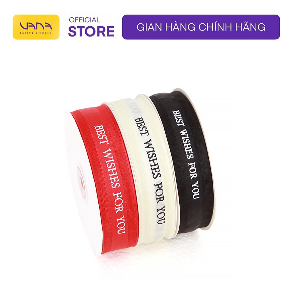 Dây ruy băng trang trí bánh sinh nhật