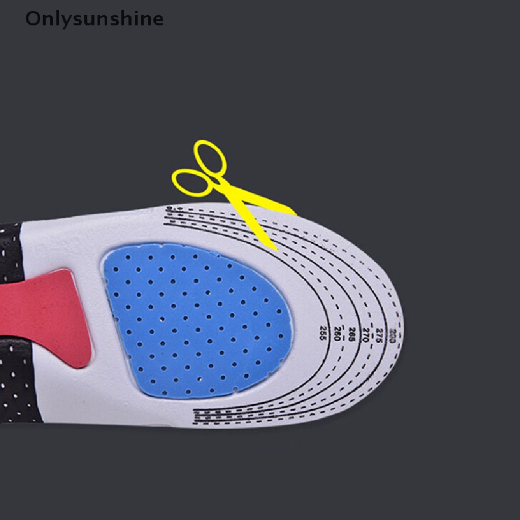 [Onlysunshine] Đệm gel Lót Giày Thể Thao Hỗ Trợ Chỉnh Hình Chân Khi Chạy Bộ * Hot