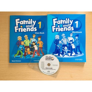 Đồ chơi - Family and friends 1 SB+WB (1st) + đĩa