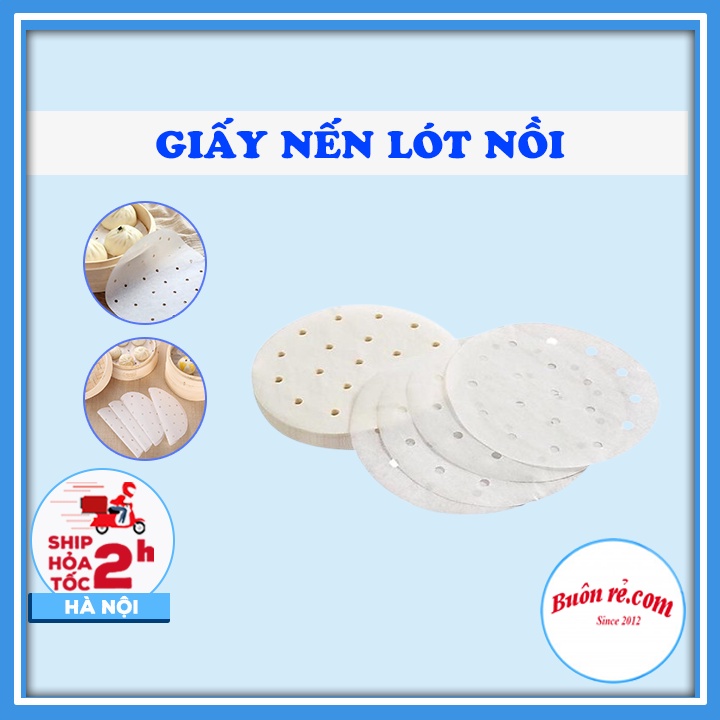 Set 100 tờ giấy nến các size đục lỗ dùng để nấu ăn, tiện lợi - Buôn rẻ 01050