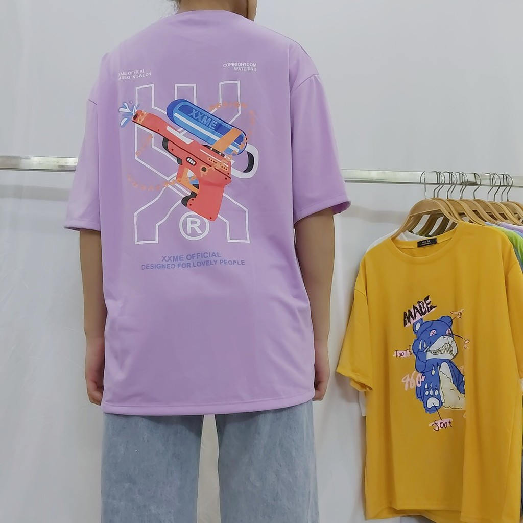 Áo thun nam nữ - Áo phông nam nữ Unisex tay lỡ form rộng Oversize chất vải 100%COTTON mát mềm mịn AT30 | BigBuy360 - bigbuy360.vn