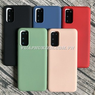 Ốp lưng Silicone dẻo màu hãng KST DESIGN Cho Samsung Galaxy S20 Ultra, S20 Plus, S20, M20 Chống bẩn, chống vân tay