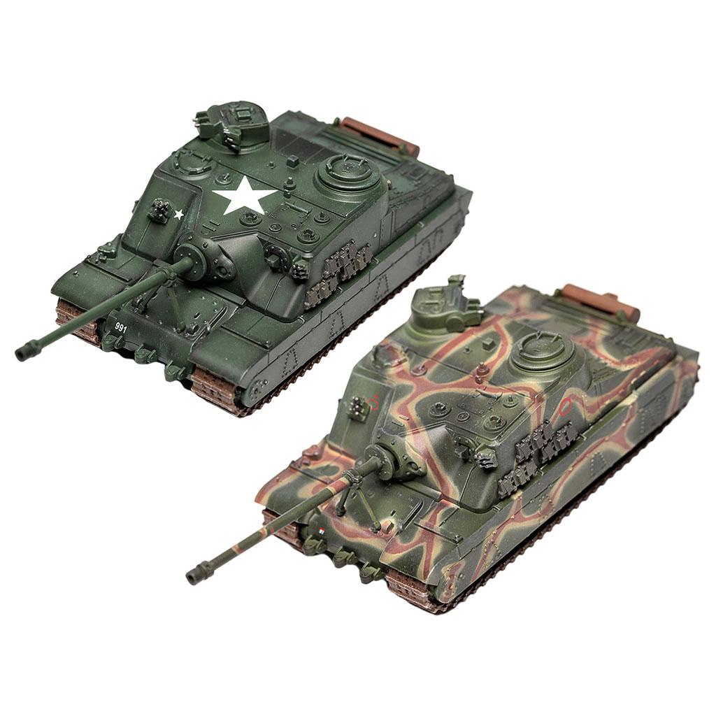 Mô Hình Xe Tăng Tỉ Lệ 1: 72 Dùng Để Trang Trí Bàn Làm Việc