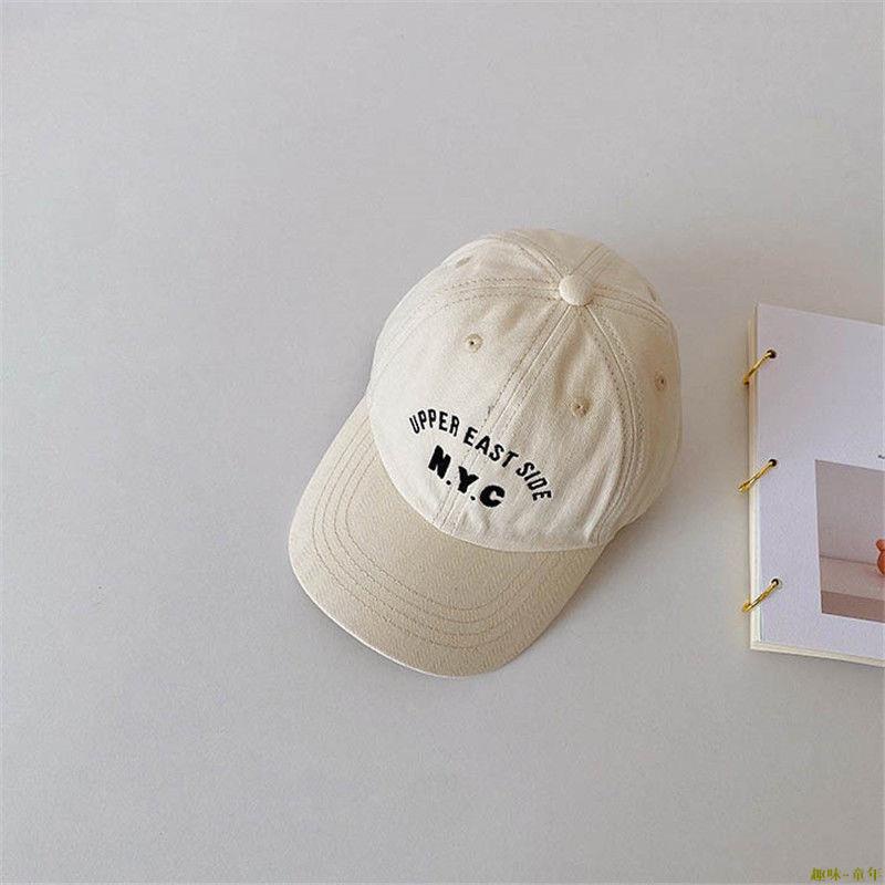 Nón Lưỡi Trai Thêu Chữ NYC Phong Cách Hàn Quốc Mới Cho Bé