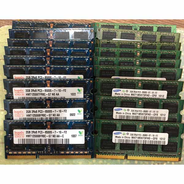 Ram Laptop 2GB DDR3 1333/1600Mhz (10600s-12800s)