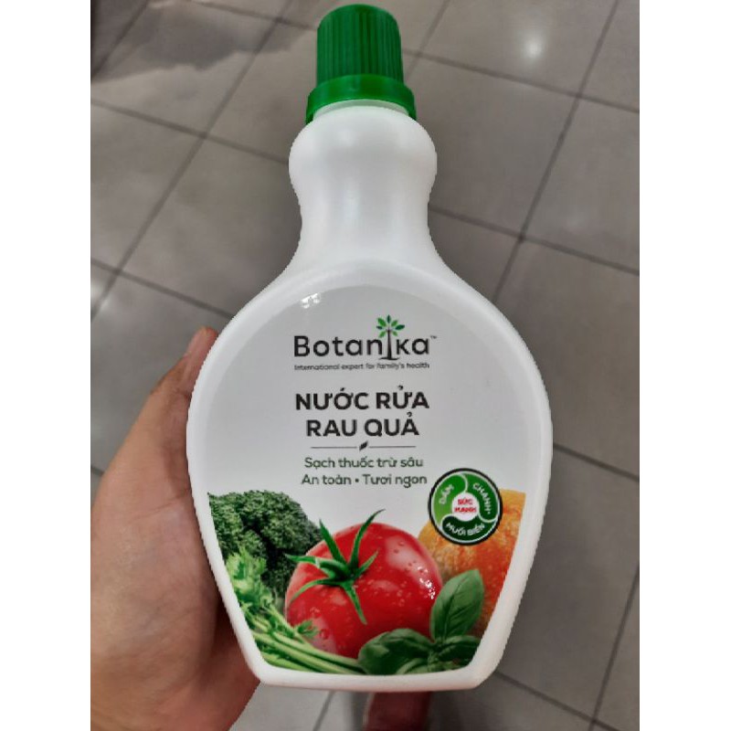 Nước rửa rau quả Botanika 500ml