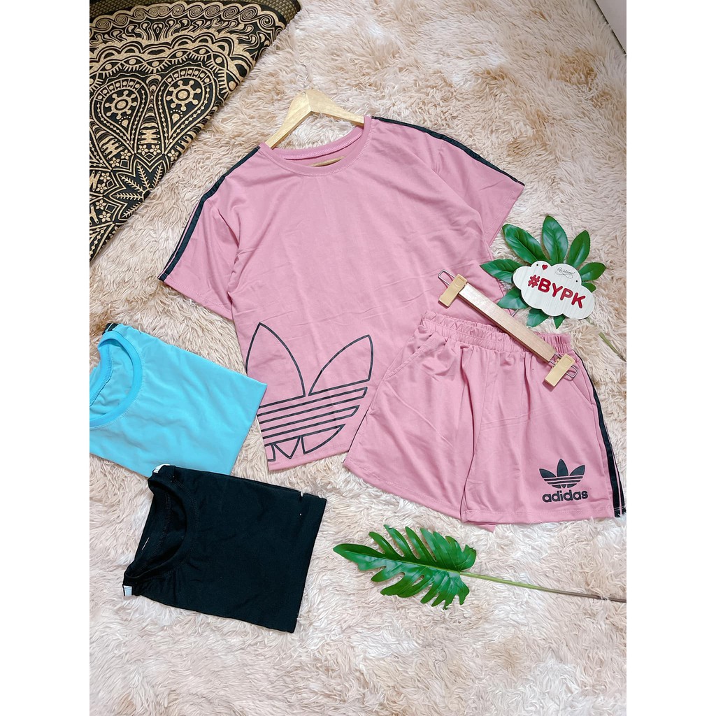 SET ĐỒ THỂ THAO NỮ ADIDAS - QUẦN CÓ TÚI FOM THÁI