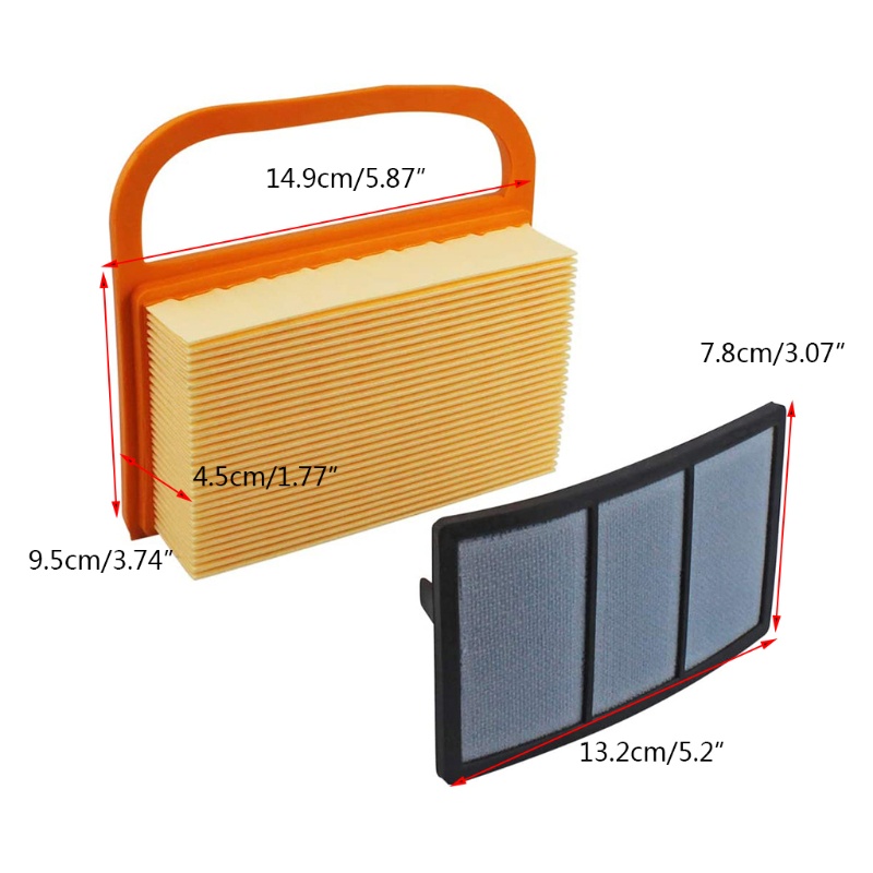 Tấm Lọc Khí Cho Máy Cắt Bê Tông TS410 TS420 TS410Z TS420Z TS480i TS500i