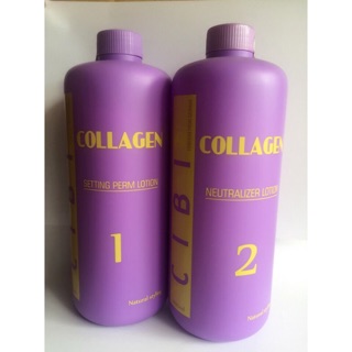 Thuốc uốn tóc setting Cibi collagen 1000ml