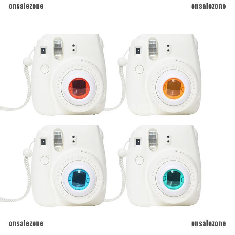 Kính Lọc 4 Màu Cho Máy Ảnh Fujifilm Instax Mini 8 7s