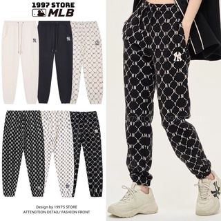 Quần dài nam nữ chất thun cotton da cá dày dặn thêu chữ Ny cực chất