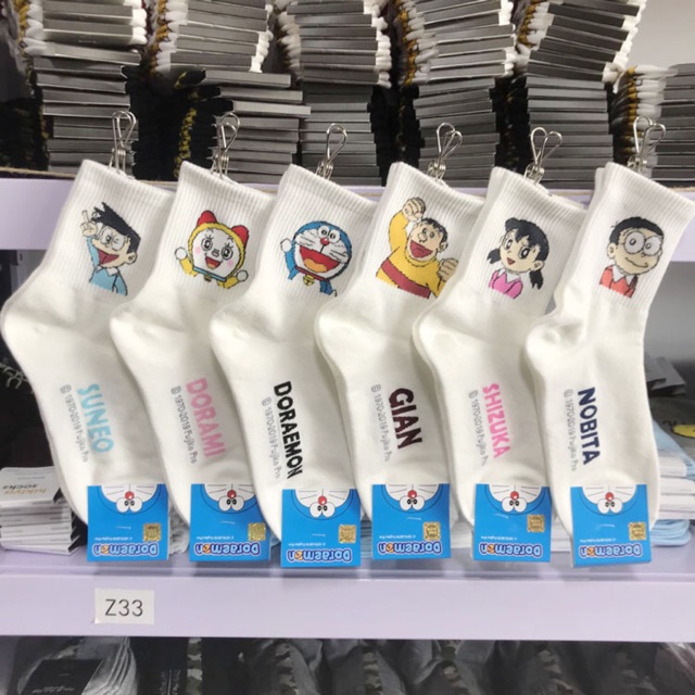 Tất/vớ hình hoạt hình đôrêmon