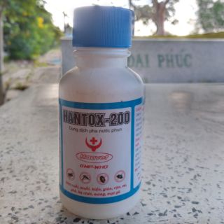 HANTOX 200 100ML  DIỆT RUỒI, MUỖI, VE, BỌ CHÉT