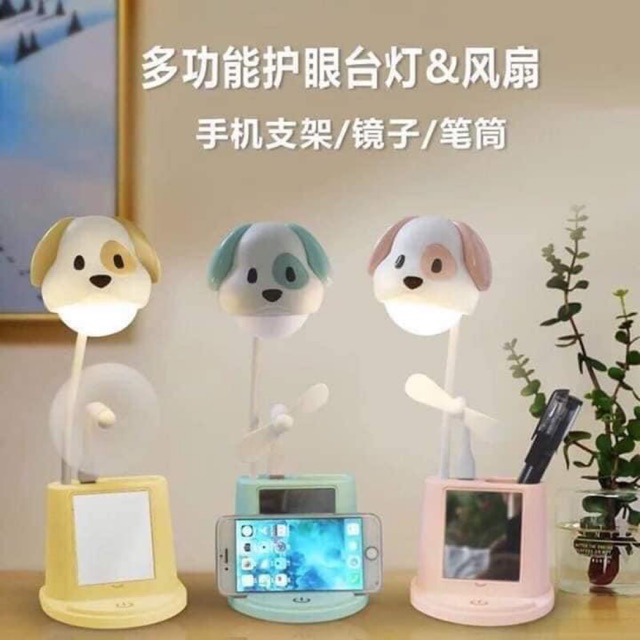 Đèn học chống cận cảm ứng hình thú( hàng oder QC đã về)