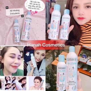 XỊT KHOÁNG EVOLUDERM ATOMISEUR EAU PURE