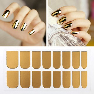 Miếng dán móng tay Metallic - Nail Wraps (16 miếng dán khô)