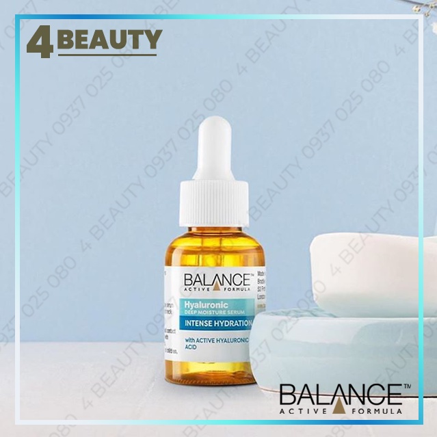 Tinh Chất Balance Active Formula Dưỡng Ẩm Da 30ml Hyaluronic Deep Moisture Serum
