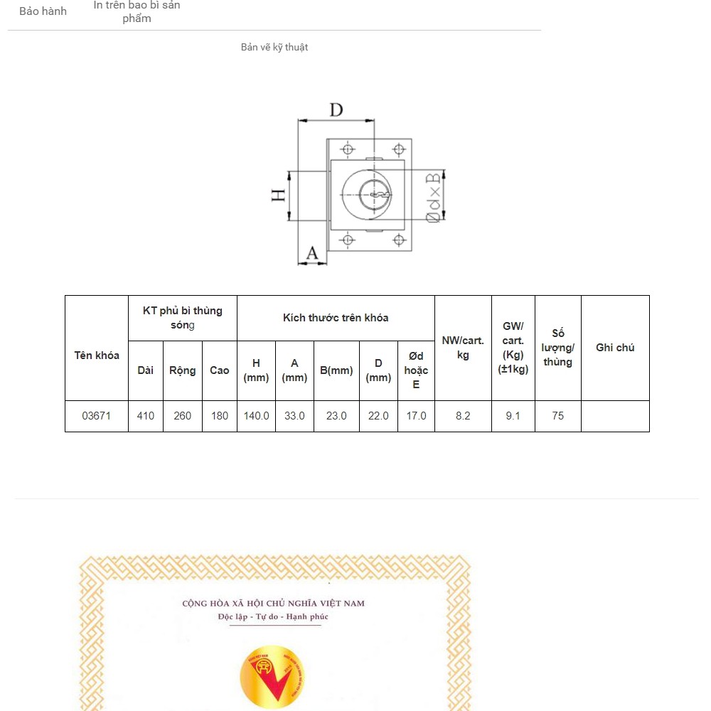 Khóa tủ kính / khóa tủ gỗ / khóa tủ / khóa tủ các loại cao cấp Việt Tiệp - Huy Tưởng