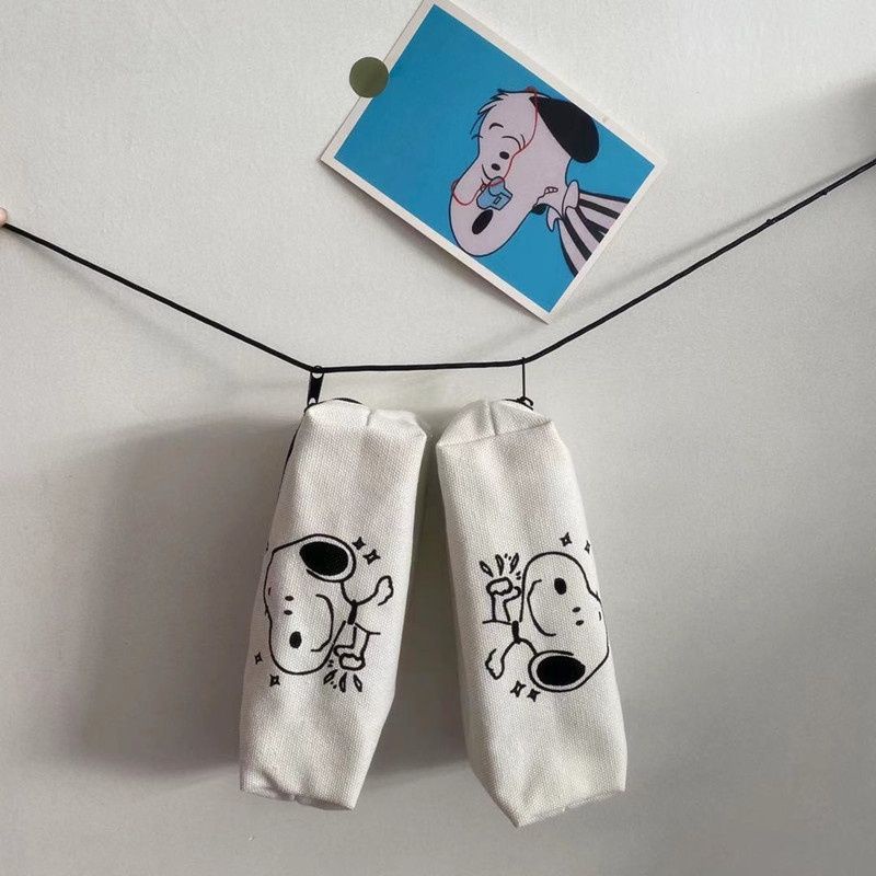 Túi Vải Đựng Ly Túi Đựng Bút In Hình Hoạt Hình Vải Canvas