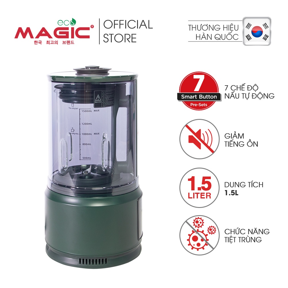 Máy xay nấu sữa hạt đa năng Magic,bảo hành chính hãng