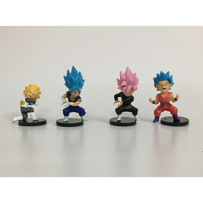 Combo 8 nhân vật 7 viên ngọc rồng Dragon Ball Songoku Son Goku chibi dễ thuong 6-8cm