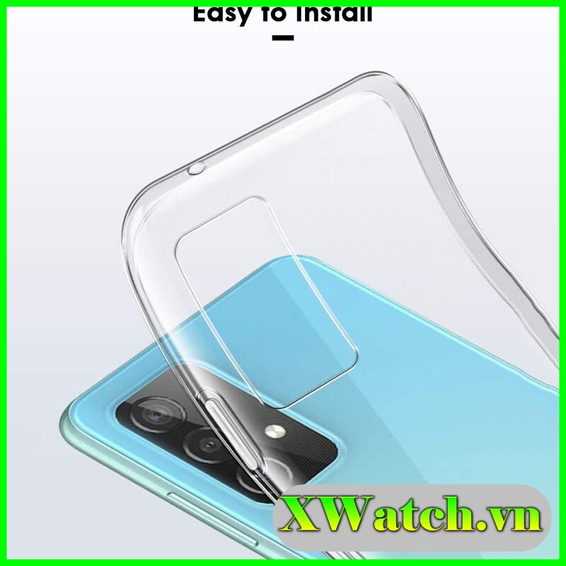 Ốp silicon Samsung A22  M02 A02 / A32 4G 5G trong suốt
