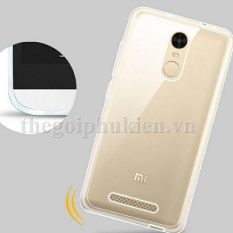 combo ốp trong +đen Redmi Note 3 / Note 3 Pro Trong suốt - Hàng tốt