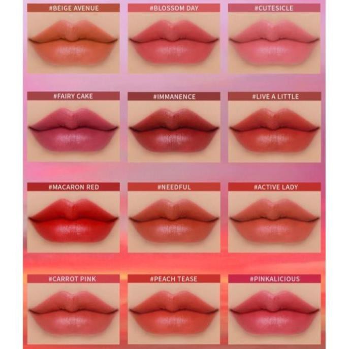 {FREESHIP TOÀN QUỐC} Son Kem 3CE Stylenanda Cloud Lip Tint